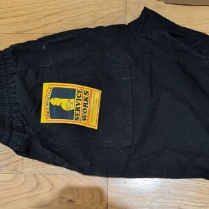 Service Works Black Men's Cargo Pants with Patch Pocket